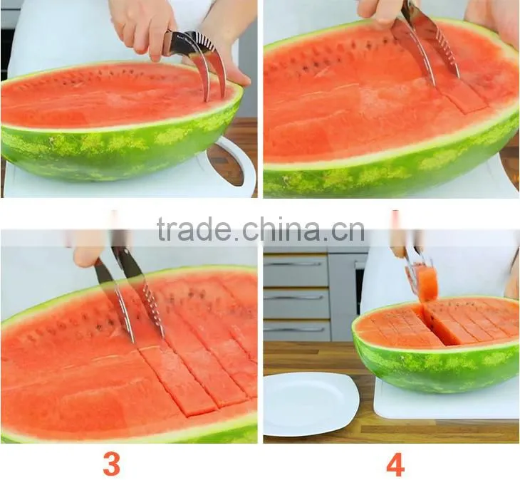 Amazon Hot kitchen accessories watermelon slicer / watermelon knife