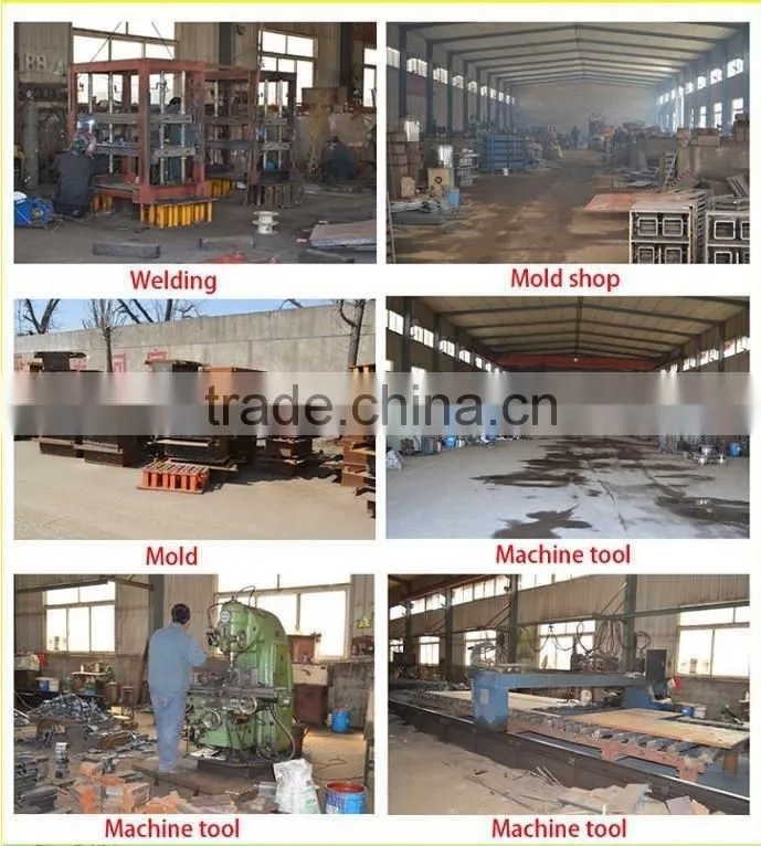 Hydraulic movable cement brick laying machine QTY4-40 hydroform concrete block shaping equipment best selling product in Africa