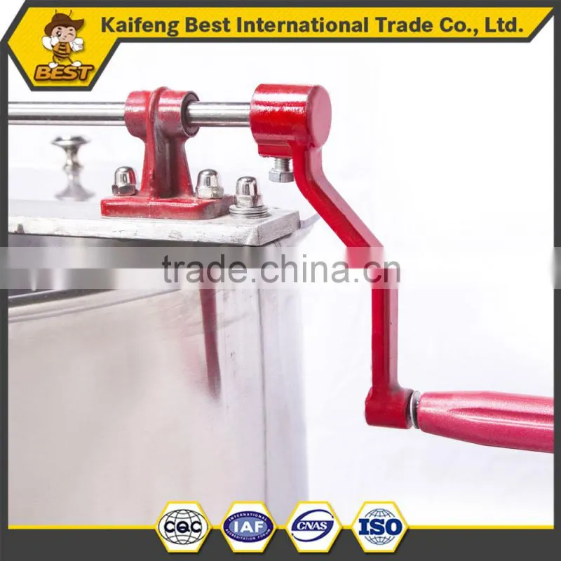 New style 4 frame manual honey extractor
