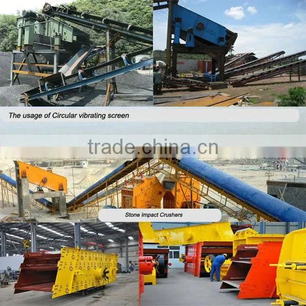 Dry Ore Powder Circluar vibrating screen machine