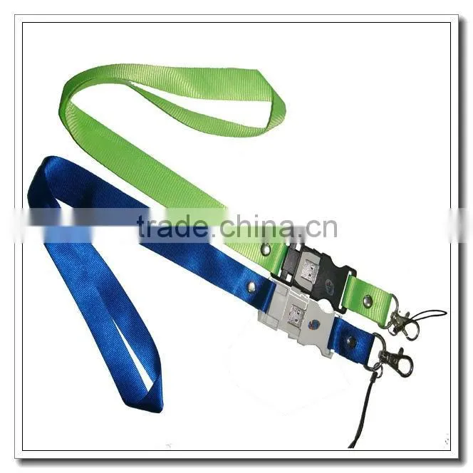 Satin red blue and white crystal rhinestone lanyard for bandage bikkini