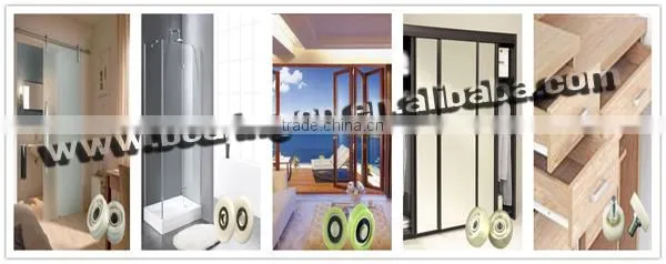 Elegant designed nylon roller/sliding gate wheels