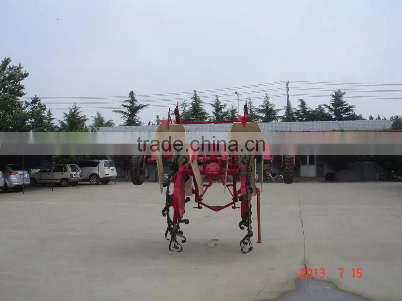 Long rhizome crops ditcher and scarafying machine