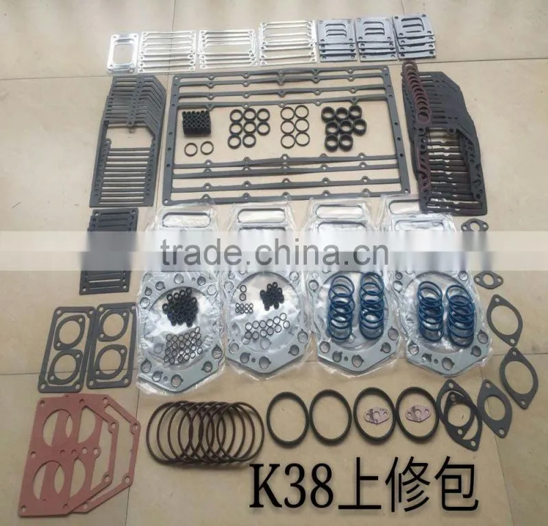 K38 Full gasket set 3804301 3800730 K38 upper gasket kit