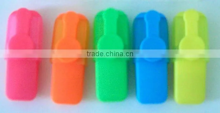Multi color plastic mini highlighter pen/Multi color marker pen/Water writing pen/white color marker pen/heart shape highlighter