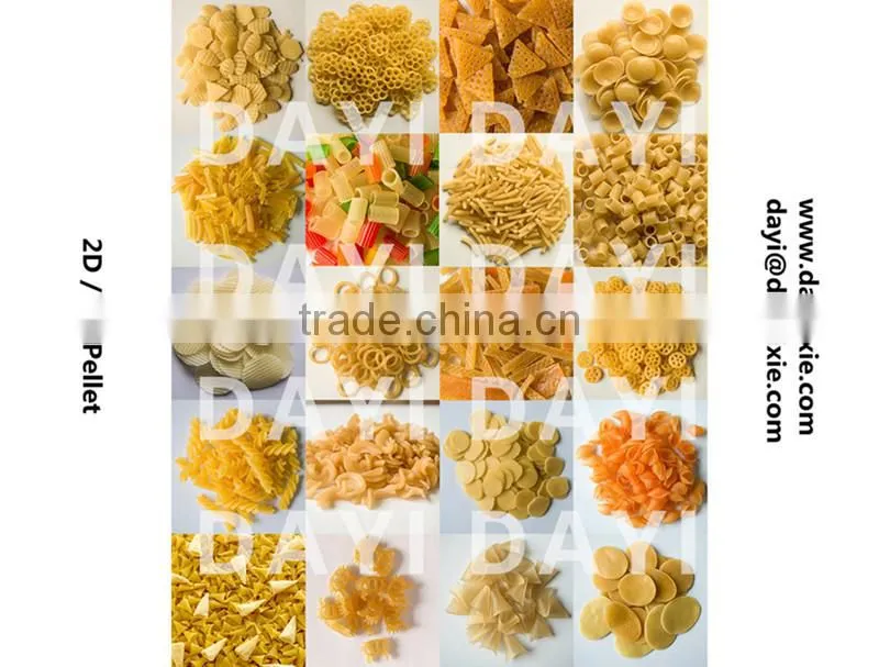 Wheat Flour Based 3D pellet/fryums process line