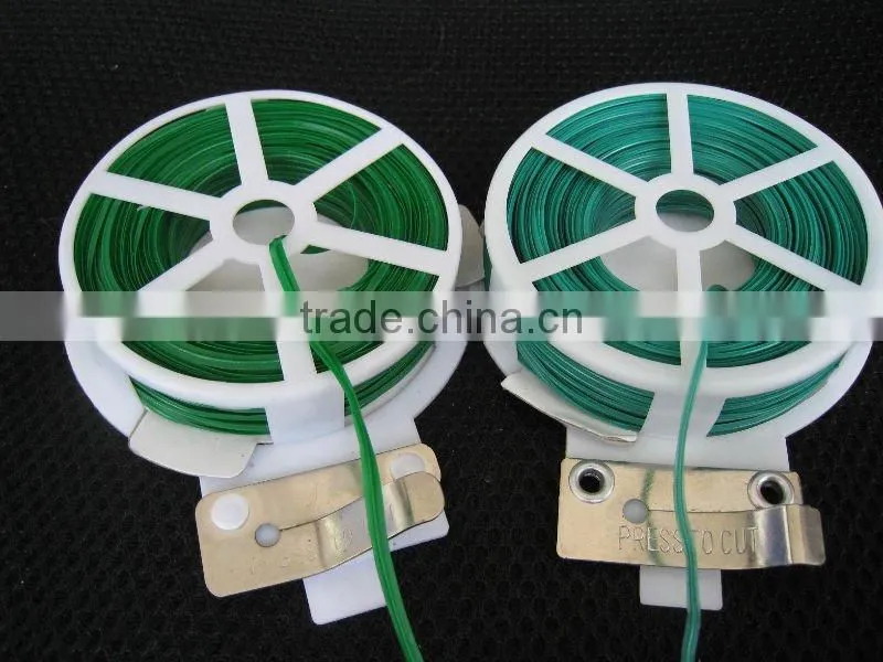 frog plant twist tie/PVC twist ties/packing