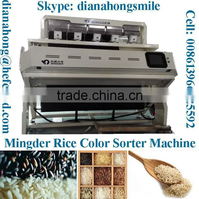 rice color sorter machine Mingder provided best price promotion !
