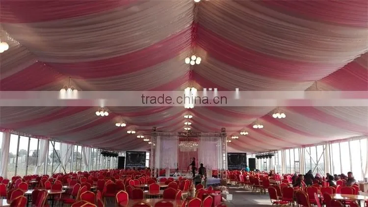 White canopy clearspan aluminum frame tent company