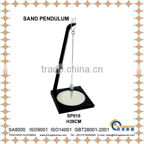 hot sale art designs decoration pit and sand pendulum SP012