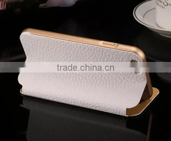 Anti-dust Classics Durable Flip PU Leather Mobile Phone Case For iPhone6