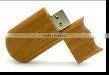 heart shape wooden keychain USB flash driver