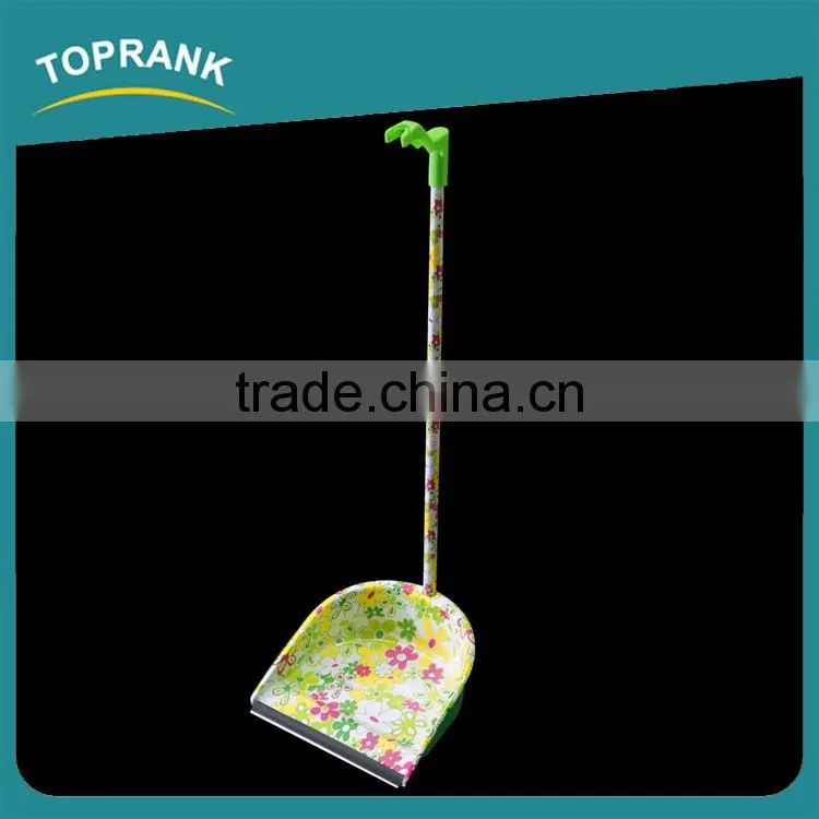 Toprank Household Cleaning Plastic Broom Dustpan Cleaning Set Plastic Broom Bristle With Soft Brush