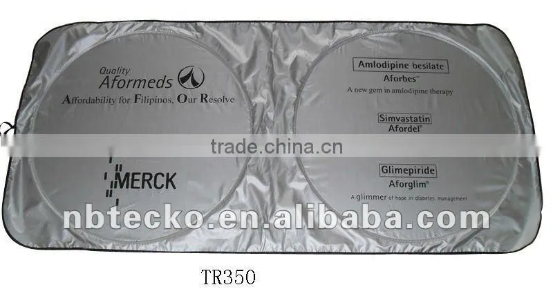 Nylon 190T Auto car sunshade