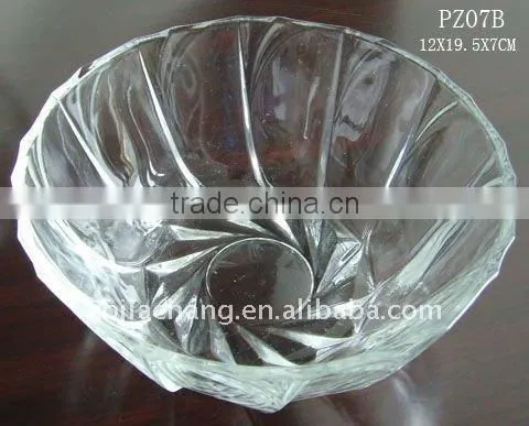 colored glass bowl
