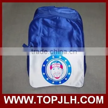 custom image transfer printable sublimation school bags for students
