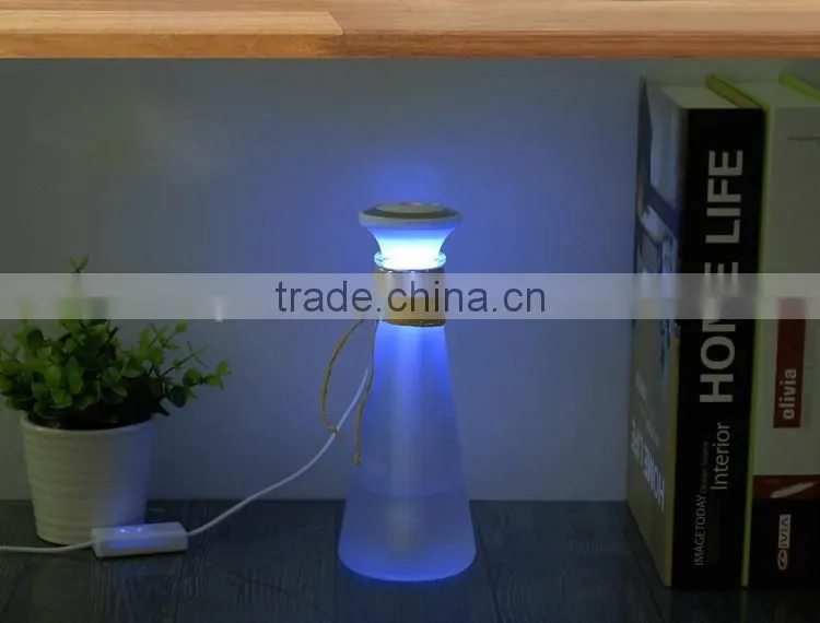 2017 New design wishing bottle air humidifier, home ultrasonic humidifier
