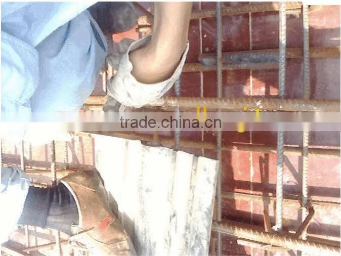 Rubber water-stop construction method (diagram)