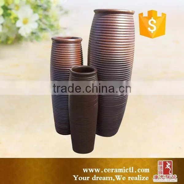 Modern home decoration blue and white chinese porcelain vase with flower