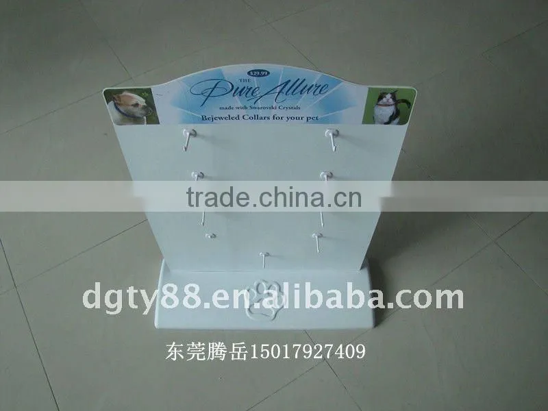 Promotional plastic display rack
