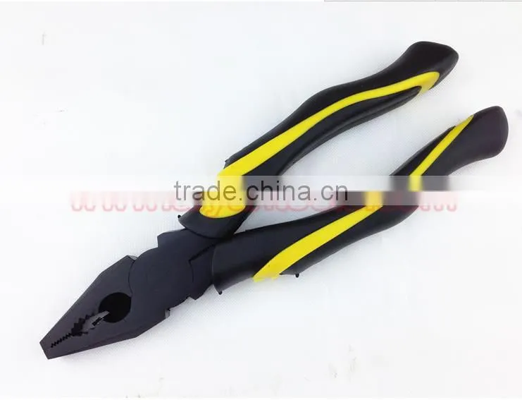 6", 7", 8" Black Combination Pliers Cutting Plier Lineman's Plier diagonal cutting nippers long nose plier