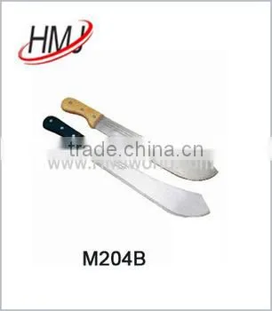 Plastic or wood handle sugar cane knife matchet