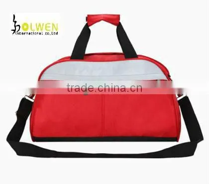 Simple style travel bag/duffle bag with polyester