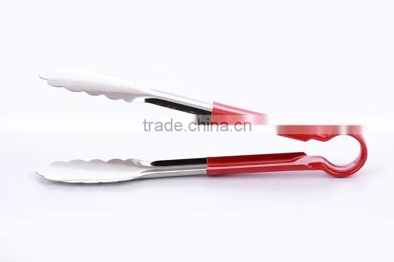 BXZ13 Hot sale High quality kitchen gadgets stainless steel fruit tongs
