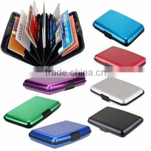 Aluminum Wallet RFID Blocking Credit Card Case Aluma Wallet