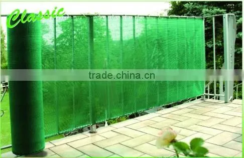 Top sale Plastic Garden hdpe balcony screen shade net for farm