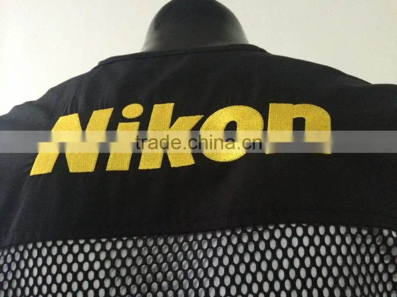 Multipocket shooting vest uniform vests with pockets mesh vest