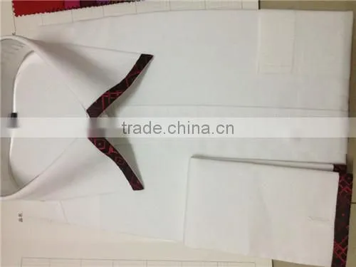 Mens white french cuff office shirts manufacturer gold supplier shirts