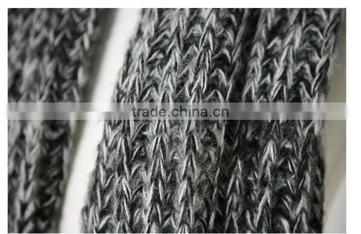 2014 New fashion men winter knit scarf