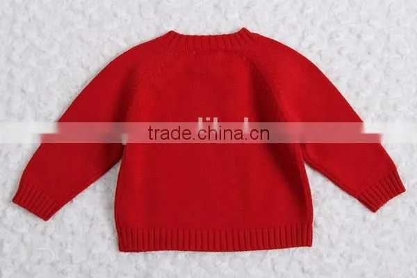 Argyle design baby boys candy color winter pullover