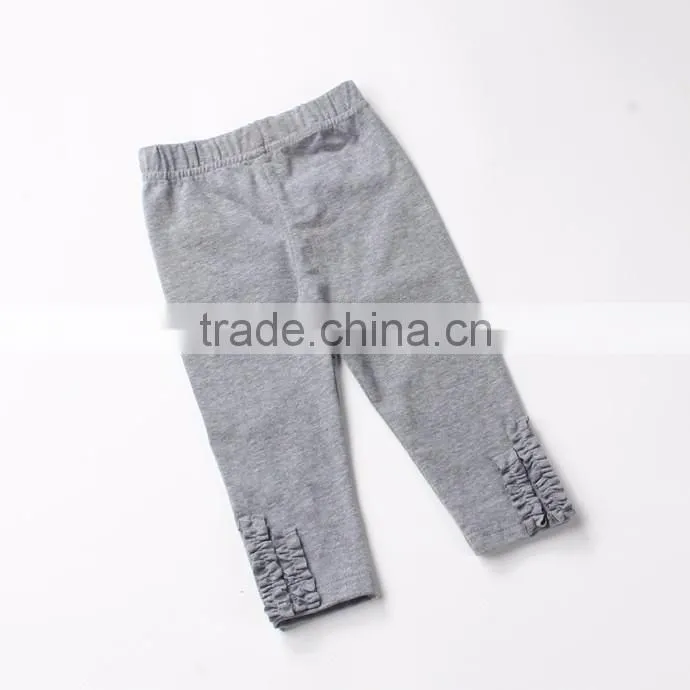 Hot Fashion Baby Leggings Girls Ruffled Panties Wholesale Knit Baby Girl Pants