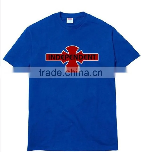 sky blue hand feel good tee shirt custom t shirt company