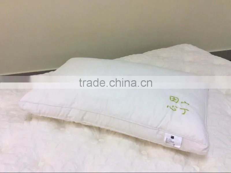 Top Grade 100% cotton shell fabric Pocket Spring Coil Pillow