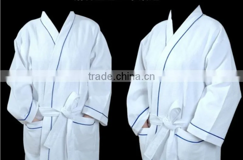 High quality Wholesale Cheap Hotel Waffle Bathrobe
