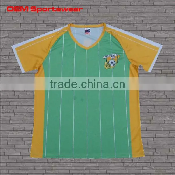 Free sample newly cheap soccer uniform design for women