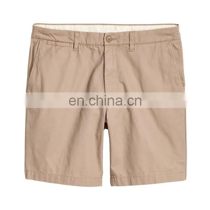 Wholesale High Quality Summer Mens Clothing Cotton Twill Chino Shorts