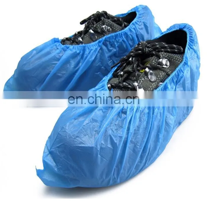 xiantao factory disposable PE/CPE waterproof single use shoe cover