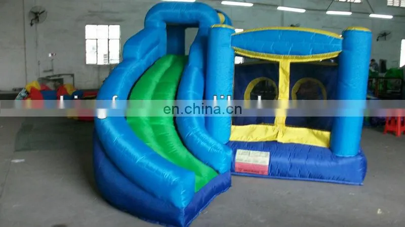 Newly Designed colorful inflatable bouncer with slide