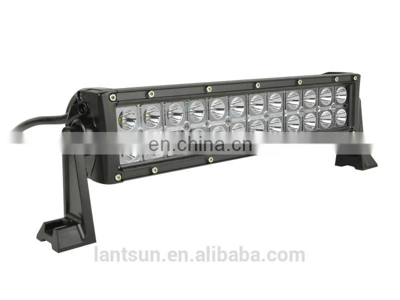 CE 72W Aluminum Alloy single row 24PC X 3W leds RoHS led lightbar