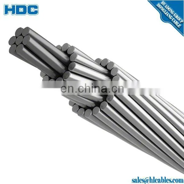 bare conductor 477 mcm ACSR/AS(Aluminum Clad Steel Wire Reinforced) Hawk conductor price