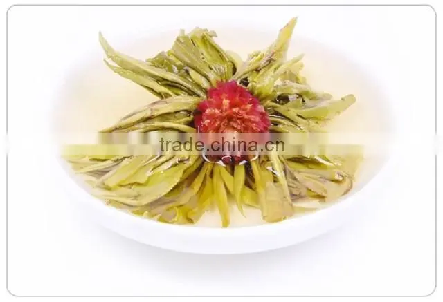 China Jasmine pearls Flowering Tea, handmade and natural blooming tea