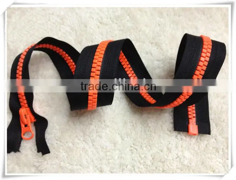 High Quality #15 Fashion Vislon Zipper With Colorful Teeth