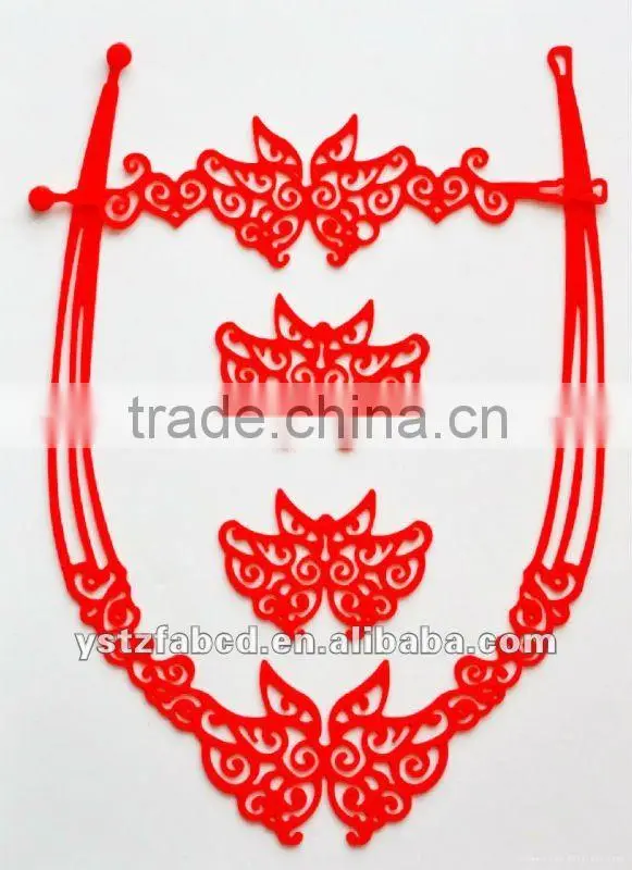 2012 Hot Silicone Hollow Necklace for Ladies