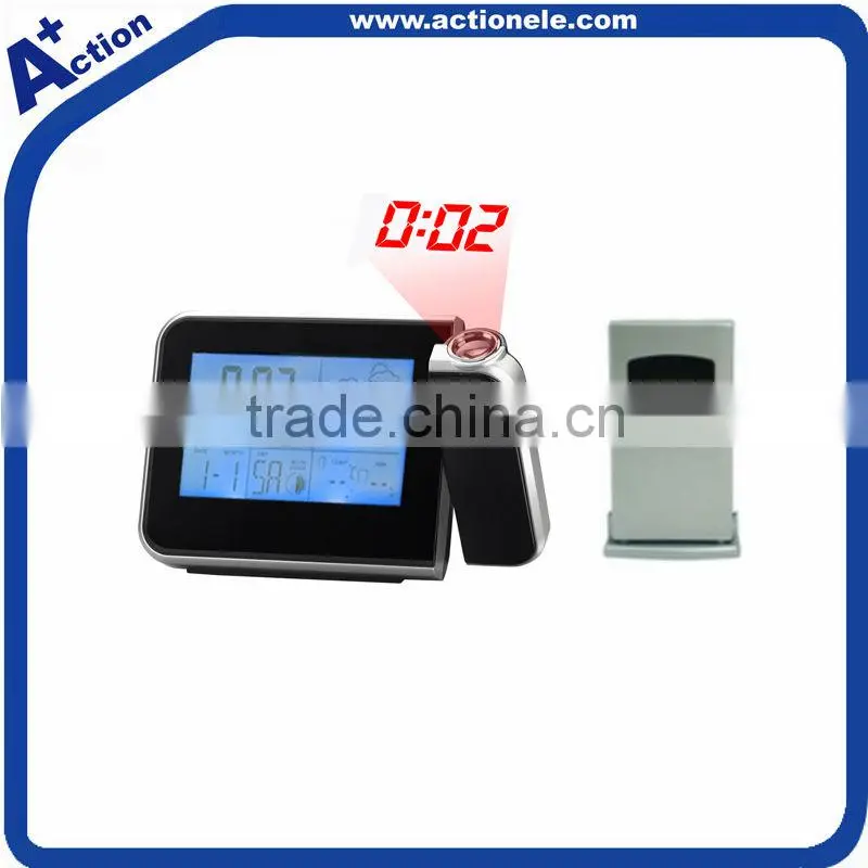 Digital ceiling time projection clock