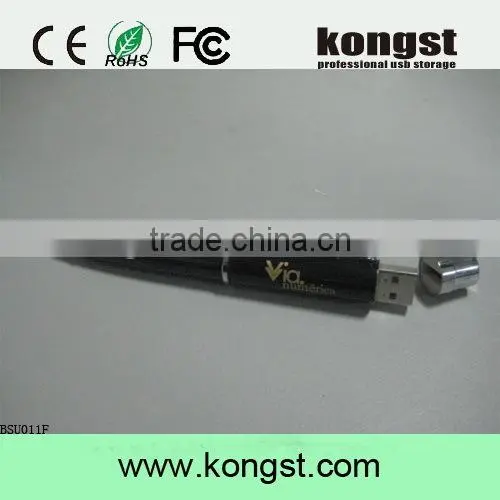 Pen Shape High Speed USB Flash Drives USB 2.0 Pen Drive Good Quality Memory Flash with custom logo