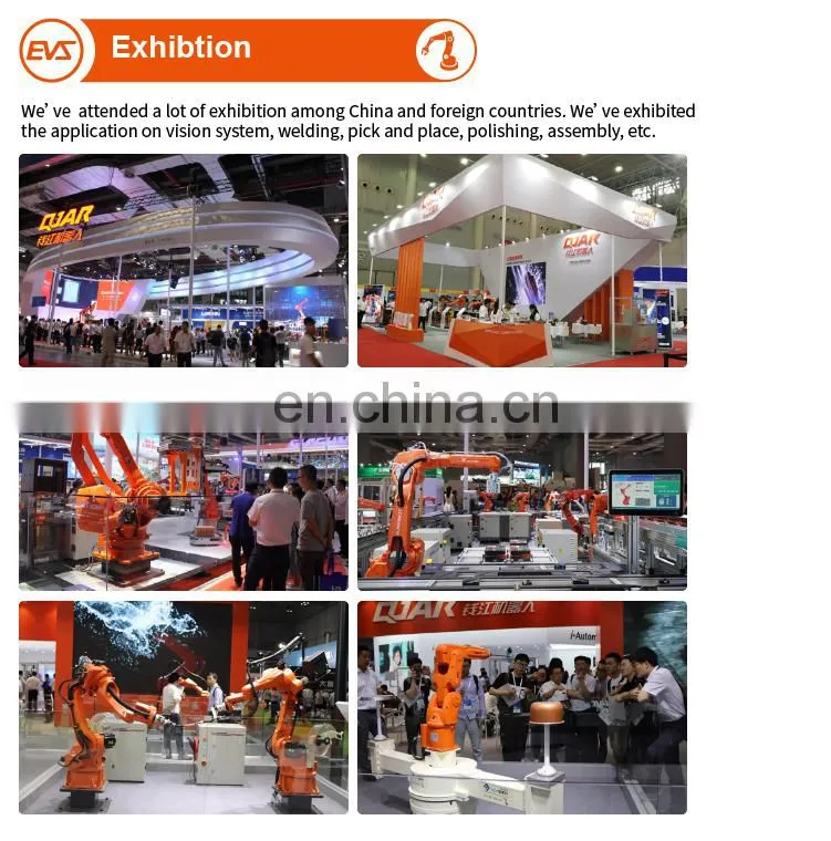 Robot welding parts for mining machinery